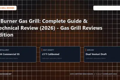 Technical benchmark and review guide for 8 Burner Gas Grill: Complete Guide & Technical Review (2026) - Gas Grill Reviews Edition