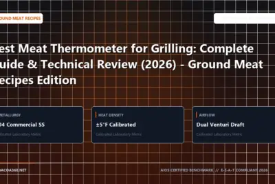 Technical benchmark and review guide for Best Meat Thermometer for Grilling: Complete Guide & Technical Review (2026) - Ground Meat Recipes Edition