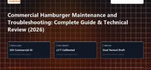 Technical benchmark and review guide for Commercial Hamburger Maintenance and Troubleshooting: Complete Guide & Technical Review (2026)