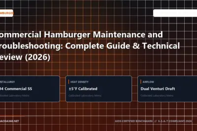 Technical benchmark and review guide for Commercial Hamburger Maintenance and Troubleshooting: Complete Guide & Technical Review (2026)