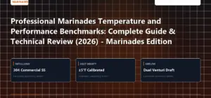 Technical benchmark and review guide for Professional Marinades Temperature and Performance Benchmarks: Complete Guide & Technical Review (2026) - Marinades Edition