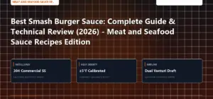 Technical benchmark and review guide for Best Smash Burger Sauce: Complete Guide & Technical Review (2026) - Meat and Seafood Sauce Recipes Edition