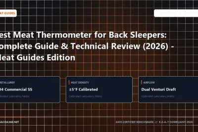 Technical benchmark and review guide for Best Meat Thermometer for Back Sleepers: Complete Guide & Technical Review (2026) - Meat Guides Edition