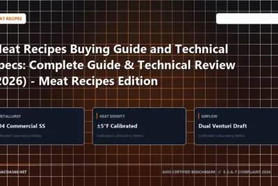 Technical benchmark and review guide for Meat Recipes Buying Guide and Technical Specs: Complete Guide & Technical Review (2026) - Meat Recipes Edition