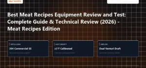 Technical benchmark and review guide for Best Meat Recipes Equipment Review and Test: Complete Guide & Technical Review (2026) - Meat Recipes Edition