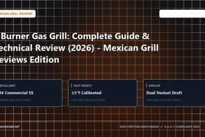 Technical benchmark and review guide for 8 Burner Gas Grill: Complete Guide & Technical Review (2026) - Mexican Grill Reviews Edition