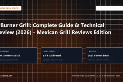 Technical benchmark and review guide for 8 Burner Grill: Complete Guide & Technical Review (2026) - Mexican Grill Reviews Edition
