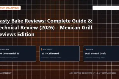 Technical benchmark and review guide for Hasty Bake Reviews: Complete Guide & Technical Review (2026) - Mexican Grill Reviews Edition