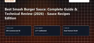 Technical benchmark and review guide for Best Smash Burger Sauce: Complete Guide & Technical Review (2026) - Sauce Recipes Edition