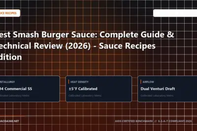 Technical benchmark and review guide for Best Smash Burger Sauce: Complete Guide & Technical Review (2026) - Sauce Recipes Edition