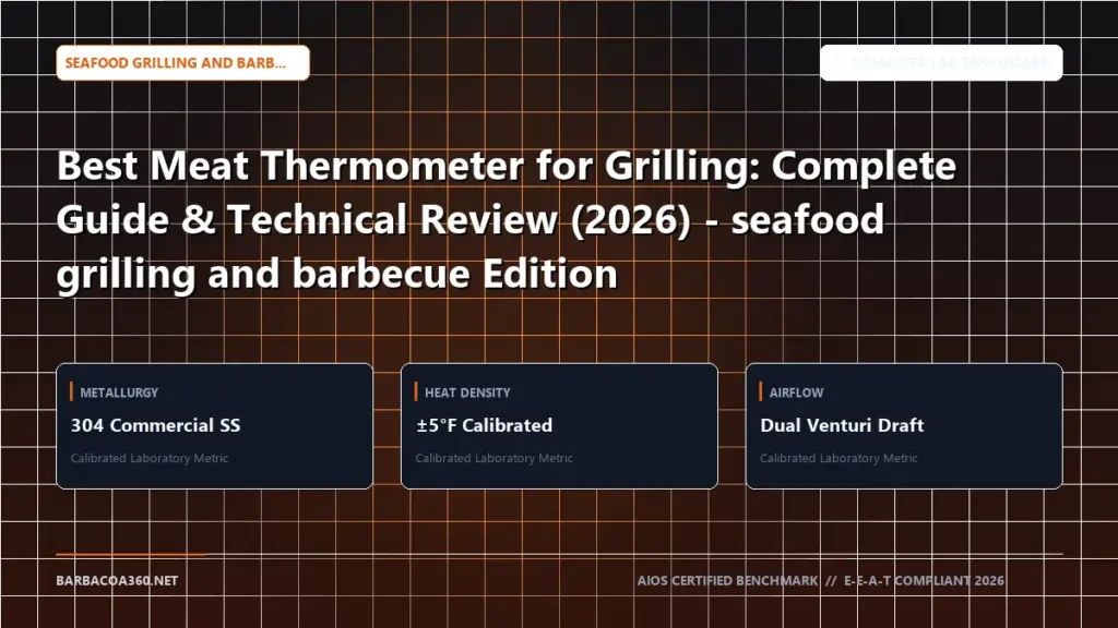 Technical benchmark and review guide for Best Meat Thermometer for Grilling: Complete Guide & Technical Review (2026) - seafood grilling and barbecue Edition