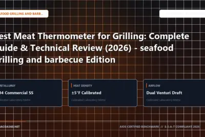 Technical benchmark and review guide for Best Meat Thermometer for Grilling: Complete Guide & Technical Review (2026) - seafood grilling and barbecue Edition