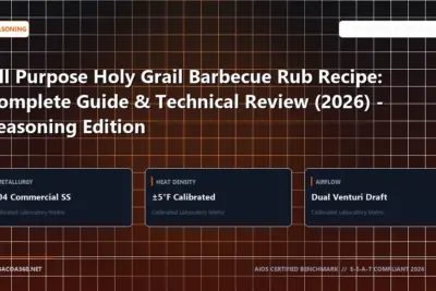 Technical benchmark and review guide for All Purpose Holy Grail Barbecue Rub Recipe: Complete Guide & Technical Review (2026) - Seasoning Edition