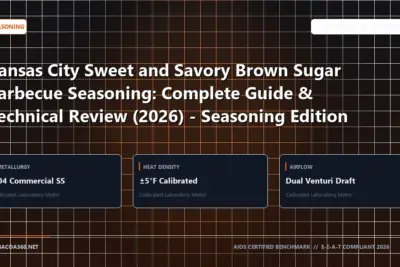 Technical benchmark and review guide for Kansas City Sweet and Savory Brown Sugar Barbecue Seasoning: Complete Guide & Technical Review (2026) - Seasoning Edition