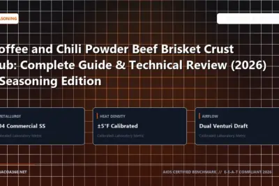 Technical benchmark and review guide for Coffee and Chili Powder Beef Brisket Crust Rub: Complete Guide & Technical Review (2026) - Seasoning Edition