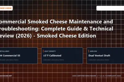 Technical benchmark and review guide for Commercial Smoked Cheese Maintenance and Troubleshooting: Complete Guide & Technical Review (2026) - Smoked Cheese Edition
