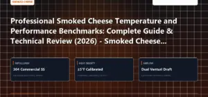 Technical benchmark and review guide for Professional Smoked Cheese Temperature and Performance Benchmarks: Complete Guide & Technical Review (2026) - Smoked Cheese Edition