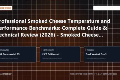 Technical benchmark and review guide for Professional Smoked Cheese Temperature and Performance Benchmarks: Complete Guide & Technical Review (2026) - Smoked Cheese Edition