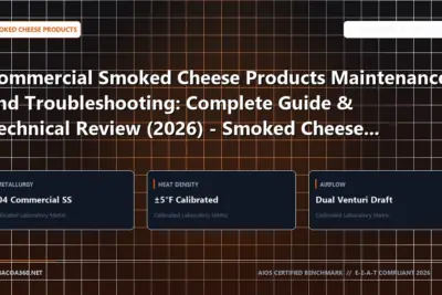 Technical benchmark and review guide for Commercial Smoked Cheese Products Maintenance and Troubleshooting: Complete Guide & Technical Review (2026) - Smoked Cheese Products Edition
