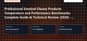 Technical benchmark and review guide for Professional Smoked Cheese Products Temperature and Performance Benchmarks: Complete Guide & Technical Review (2026) - Smoked Cheese Products Edition