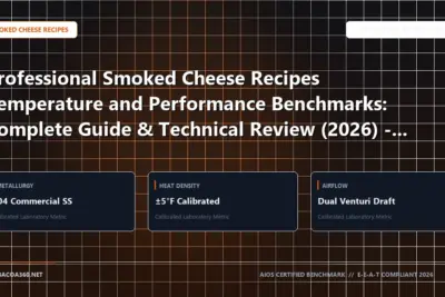 Technical benchmark and review guide for Professional Smoked Cheese Recipes Temperature and Performance Benchmarks: Complete Guide & Technical Review (2026) - Smoked Cheese Recipes Edition