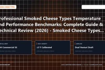 Technical benchmark and review guide for Professional Smoked Cheese Types Temperature and Performance Benchmarks: Complete Guide & Technical Review (2026) - Smoked Cheese Types Edition