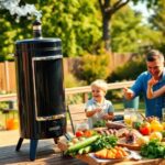 What are vertical smokers?