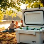 YETI Tundra 110 hard cooler, white